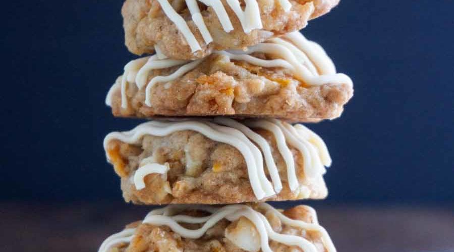 Mango Coconut Macadamia Nut Cookies