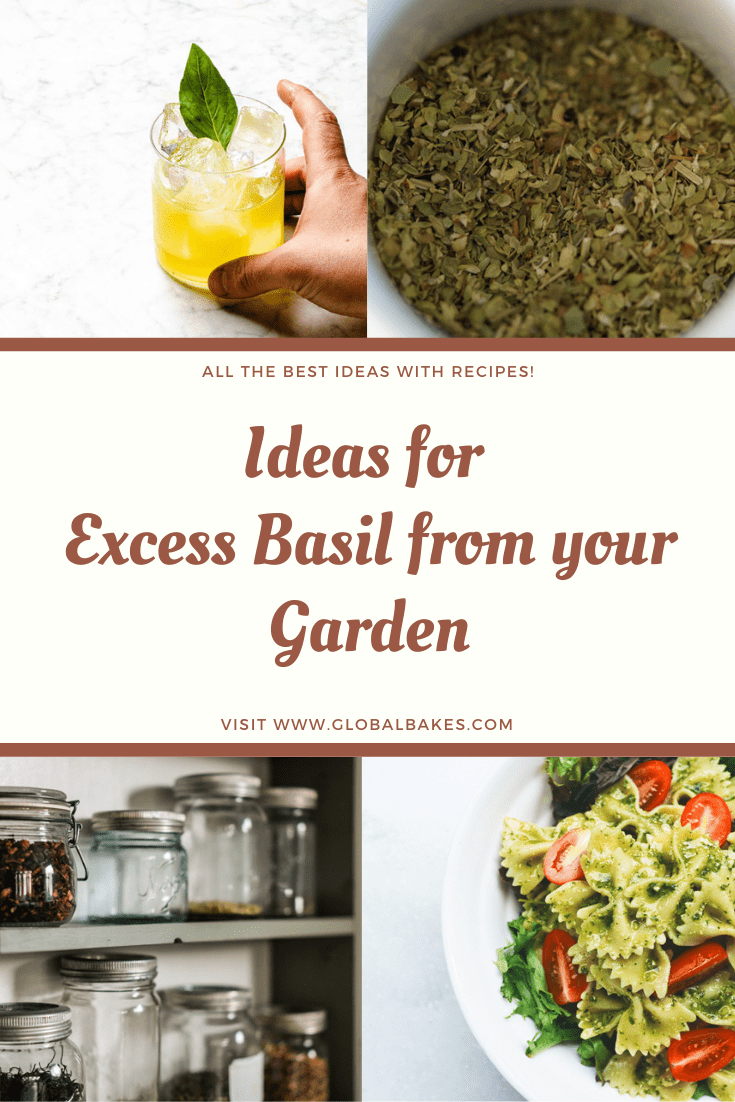 What To Do With Too Much Basil Global Bakes